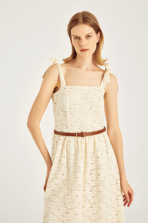 Dress in Ecru  -  NARAMAXX