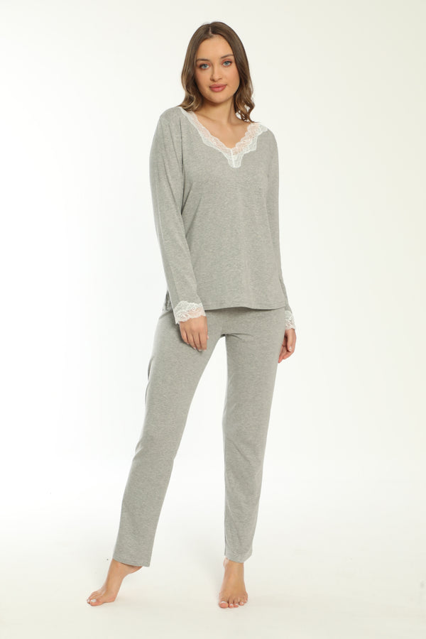 Soft Grey Cotton Nighties