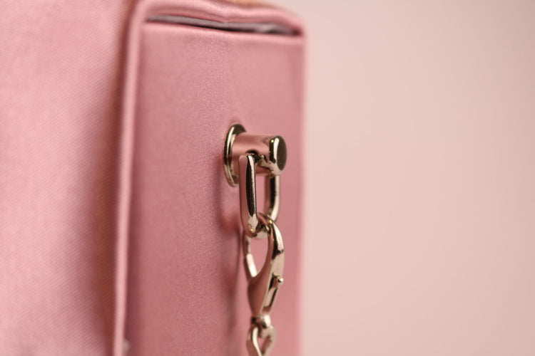 Pink Satin Bag