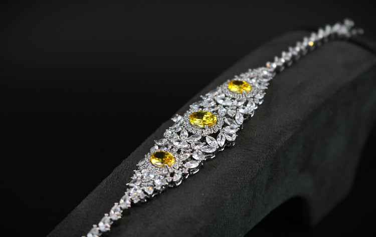 Citrine Stone Set