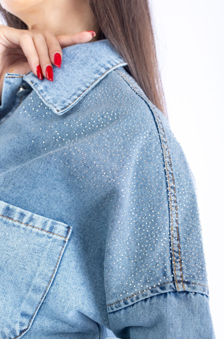 Oversize denim jacket