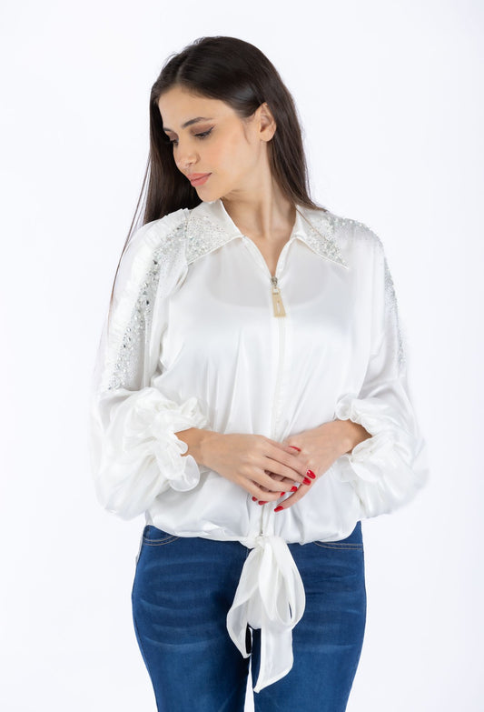 Puff sleeves shirt