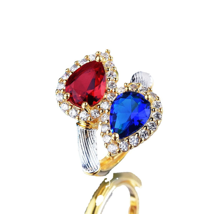 Heart Gemstone Ring