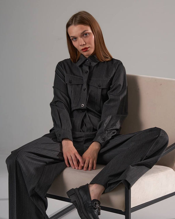 Pants in Grey  -  MARSEL