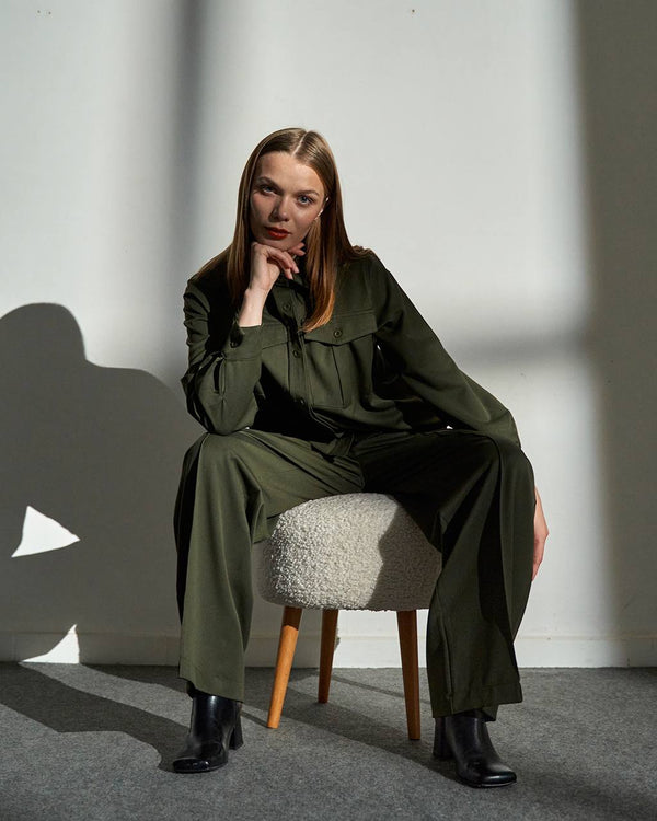 Pants in Green  -  MARSEL