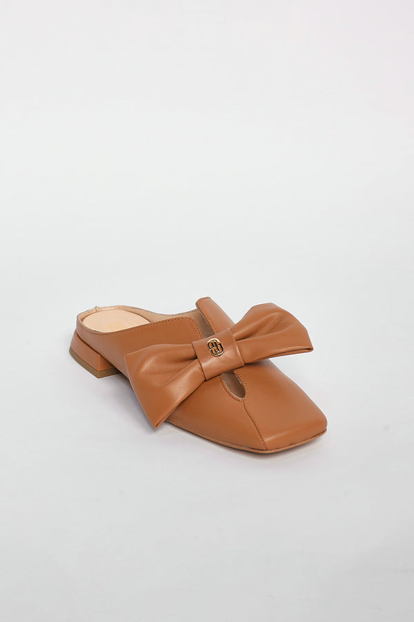 Elegant Slip-On Bow Flats